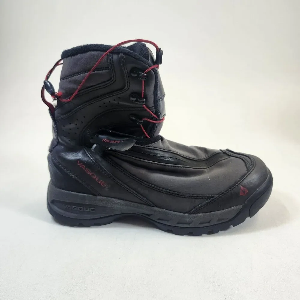 Vasque Arrowhead Boots Men's Size 9.5 UltraDry 7824 Hiking Trail Winter Zipper